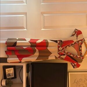 BCBG Red and Brown Modern Decor Accents